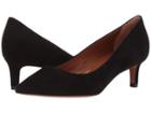 Aquatalia Marion (black Dress Suede) Women's 1-2 Inch Heel Shoes
