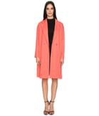 Boutique Moschino Boyfriend Coat (pink) Women's Coat