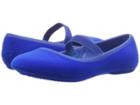 Native Kids Shoes Margot Velvet (toddler/little Kid) (victoria Blue) Girls Shoes