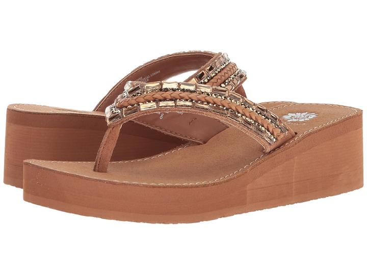 Yellow Box Valeria (tan) Women's Sandals