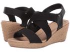 Dr. Scholl's Emerge (black Tumbled) Women's Sandals