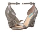 Blue By Betsey Johnson Alisa (silver) Women's Wedge Shoes