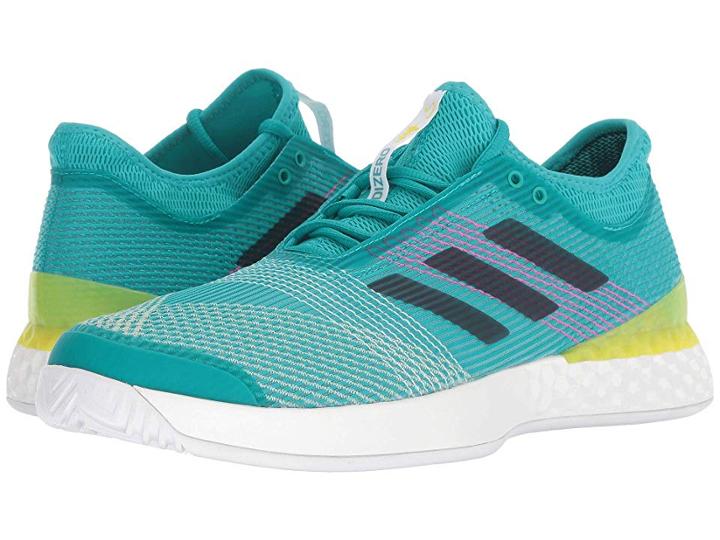 Adidas Adizero Ubersonic 3 (hi-res Aqua/legend Ink/shock Pink) Men's Shoes