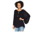 Catherine Catherine Malandrino Sufi Blouse (black) Women's Dress