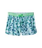 Under Armour Kids Printed Play Up Shorts (big Kids) (refresh Mint/green Typhoon) Girl's Shorts