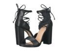 Lfl By Lust For Life Gaze (black Leather) High Heels