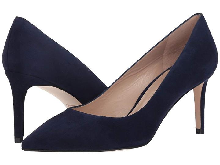 Stuart Weitzman Leigh 70 (midnight Suede) Women's Shoes
