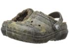 Crocs Kids Classic Lined Clog Realtree Xtra (toddler/little Kid) (chocolate/chocolate) Kids Shoes