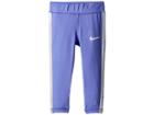 Nike Kids Dri-fit Performance Leggings (toddler) (rush Violet) Girl's Casual Pants