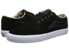 Lakai Griffin (black/white Duck Print Suede) Men's Skate Shoes