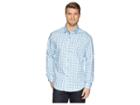 Robert Graham Grouper Long Sleeve Woven Shirt (teal) Men's Clothing