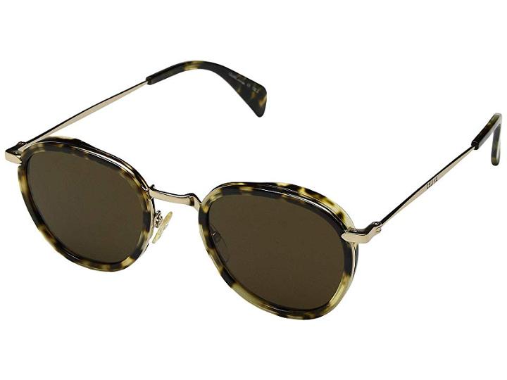 Celine Cl41423s (green Havana/gold) Fashion Sunglasses
