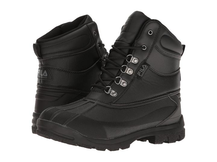 Fila Weathertech Extreme (black/black/gum) Men's Boots