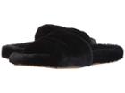 Kate Spade New York Thalia (black Faux Rabbit Fur) Women's Shoes