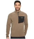 Mountain Hardwear Streckertm Lite Quarter-zip (darklands) Men's Long Sleeve Pullover