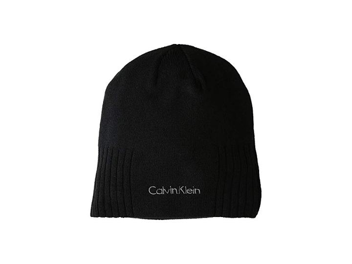 Calvin Klein New Rib Beanie (black) Beanies