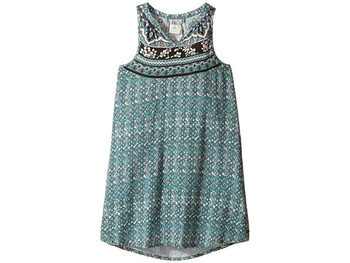 O'neill Kids Gigi Woven Tank Dress (big Kids) (agave Green) Girl's Dress