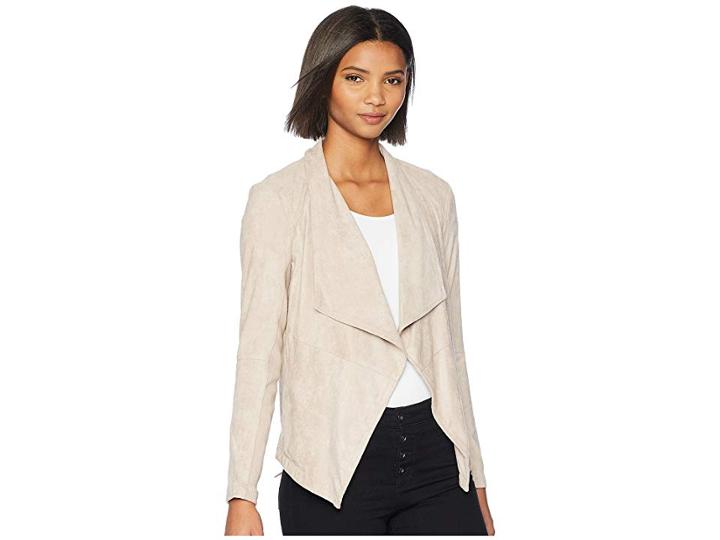 Bb Dakota Earned It Faux Suede Jacket (parchment) Women's Coat