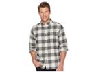 Woolrich Eco Rich Twisted Rich Ii Shirt (silverwood) Men's Long Sleeve Button Up