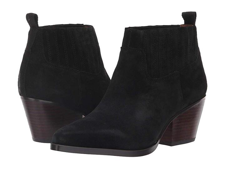 Franco Sarto Lasso (black Suede) Women's Shoes