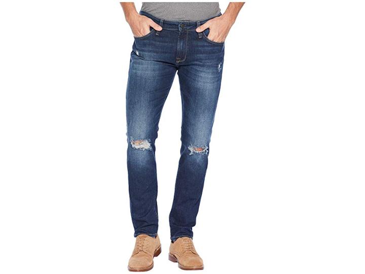 Mavi Jeans Jake Jeans In Deep Rip/used Authentic Vintage (deep Rip/used Authentic Vintage) Men's Jeans