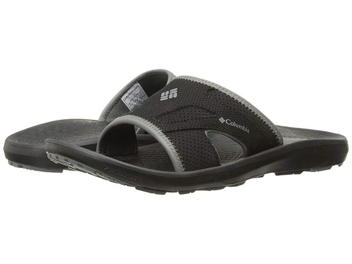Columbia Techsun Slide (black/titanium Mhw) Men's Slide Shoes