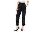 1.state Tie Waist Tapered Leg Pants (rich Black) Women's Casual Pants