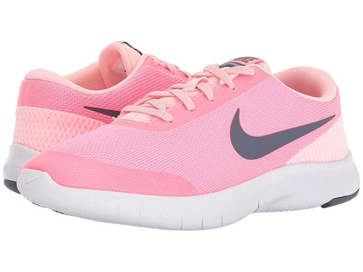 Nike Kids Flex Experience Run 7 (big Kid) (arctic Punch/light Carbon/sunset Pulse) Girls Shoes