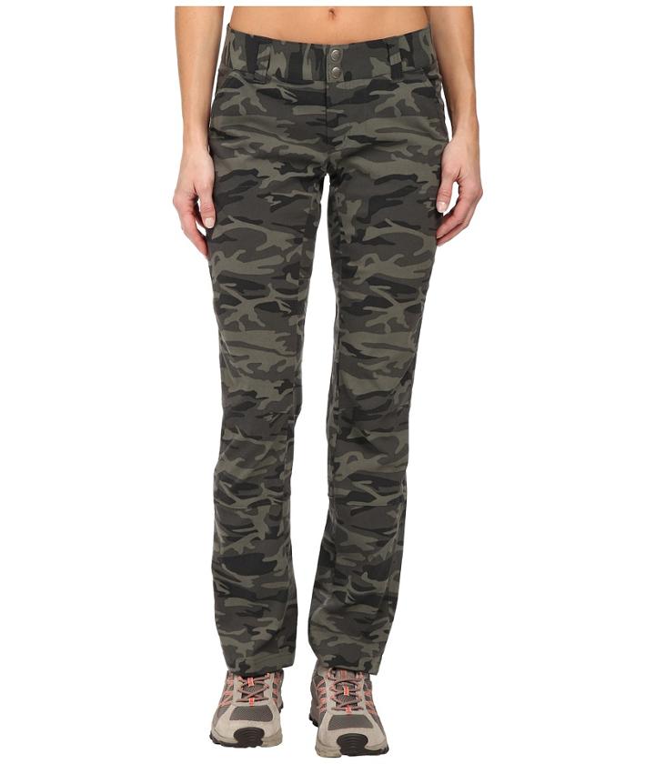 Columbia Saturday Trailtm Printed Pants (gravel Camo Print) Women's Casual Pants