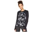 Lole Travis Top (black Winter Bloom) Women's Clothing