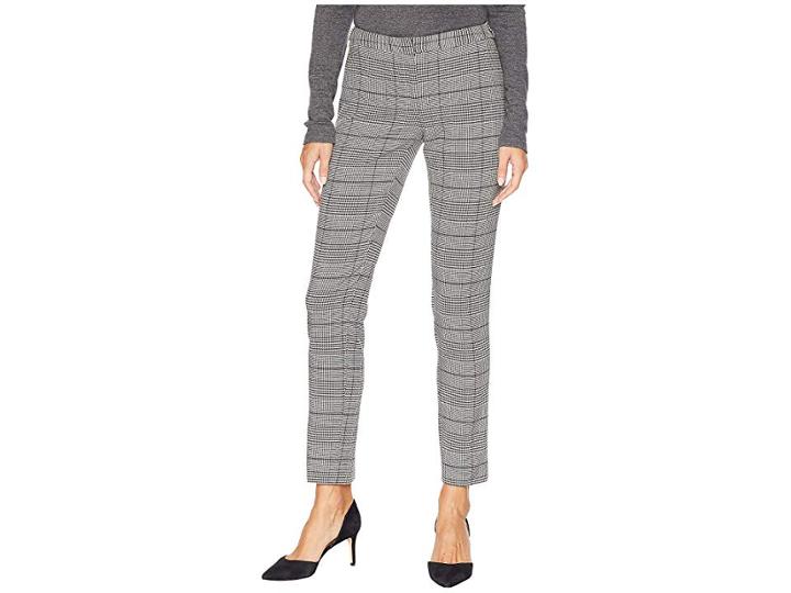 Calvin Klein Woven Pants (black Multi) Women's Casual Pants