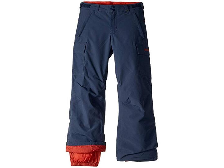 Burton Kids Exile Cargo Pant (little Kids/big Kids) (mood Indigo) Boy's Casual Pants