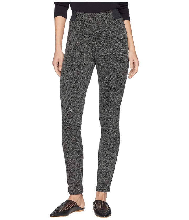 Chaps Slim Fit Ponte Pants (grey Multi) Women's Casual Pants