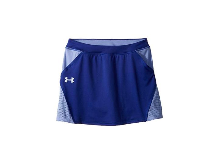 Under Armour Kids Play Up Skort (big Kids) (formation Blue/talc Blue) Girl's Skort