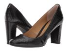Lauren Ralph Lauren Maddie Snake (black Shiny Snake) Women's Shoes