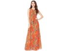 Juicy Couture Rustic Paisley Maxi Dress (hazy Summer/rustic) Women's Dress