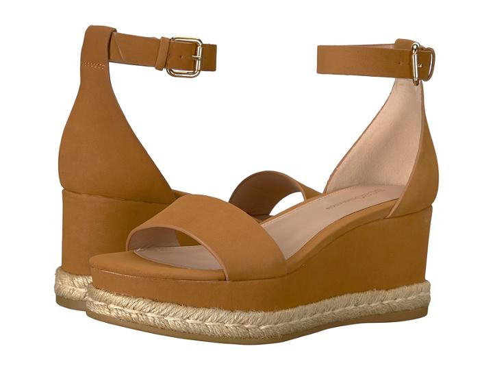 Bcbgeneration Addie (caramel Velour Microsuede) Women's Sandals