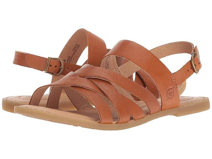 Born Lovely (cognac Full Grain Leather) Women's Sandals