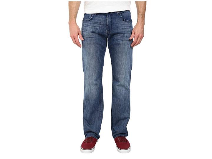 7 For All Mankind Austyn Relaxed Straight Leg In Nakkitta Blue (nakkitta Blue) Men's Jeans