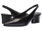 Donald J Pliner Gema (black Distressed Patent) Women's Shoes