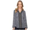 Nic+zoe Digital Waves Top (multi) Women's Clothing