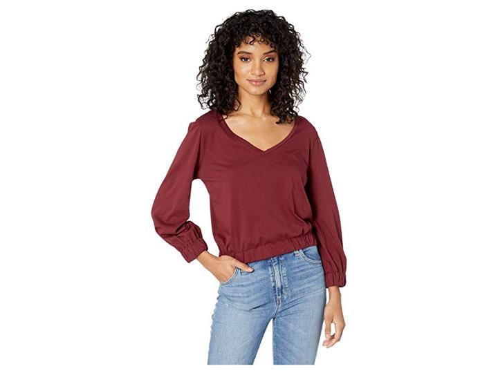 Lamade Kat Top (wineberry) Women's Clothing