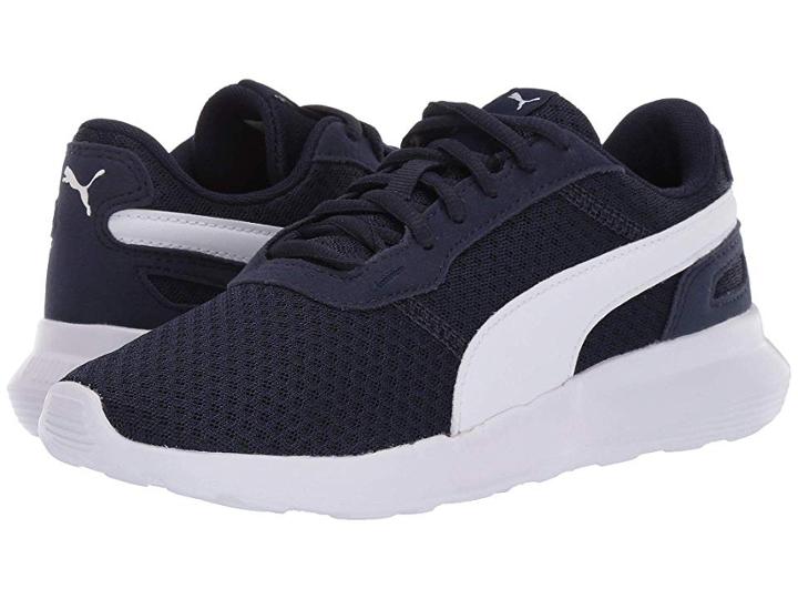 Puma Kids St Activate (big Kid) (peacoat/puma White) Kids Shoes