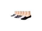 New Balance N200 Ultra Low No Show Socks 6-pair Pack (black/gray) No Show Socks Shoes