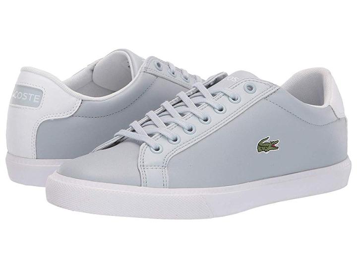 Lacoste Grad Vulc 119 2 P Sfa (light Blue/white) Women's Shoes