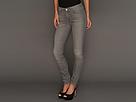 7 For All Mankind - Mid-rise Skinny In Silver Grey (silver Grey