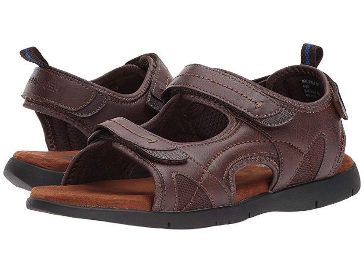 Nunn Bush Rio Grande Three Strap River Sandal (tan) Men's Sandals