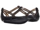 Crocs Isabella T-strap (black) Women's Sandals