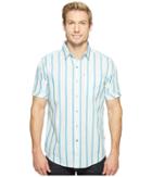 Kuhl The Bohemiantm Short Sleeve Shirt (glacier) Men's Short Sleeve Button Up