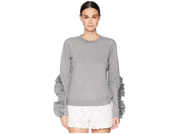 Red Valentino Sweatshirt (grey) Women's Clothing